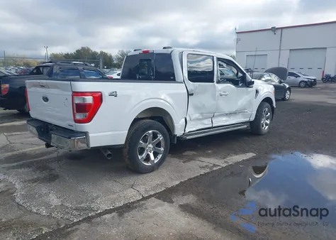2022 Ford F-150 Lariat z USA, uszkodzony, nr VIN 1FTEW1EP5NKD44354